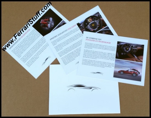 Ferrari Brochures Literature Memorabilia Manuals and Collectibles