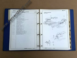 Newly arrived Ferrari brochures, literature, manuals and memorabilia